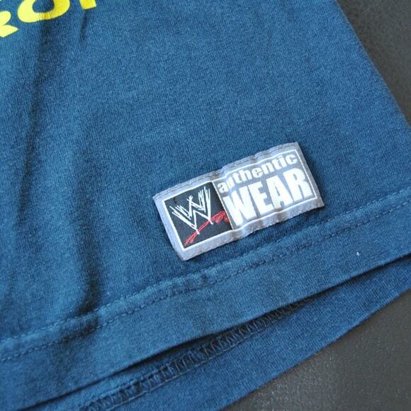 John Cena 2011 WWE 10 Years Strong Small Black Short Sleeve Shirt - Picture 7 of 9